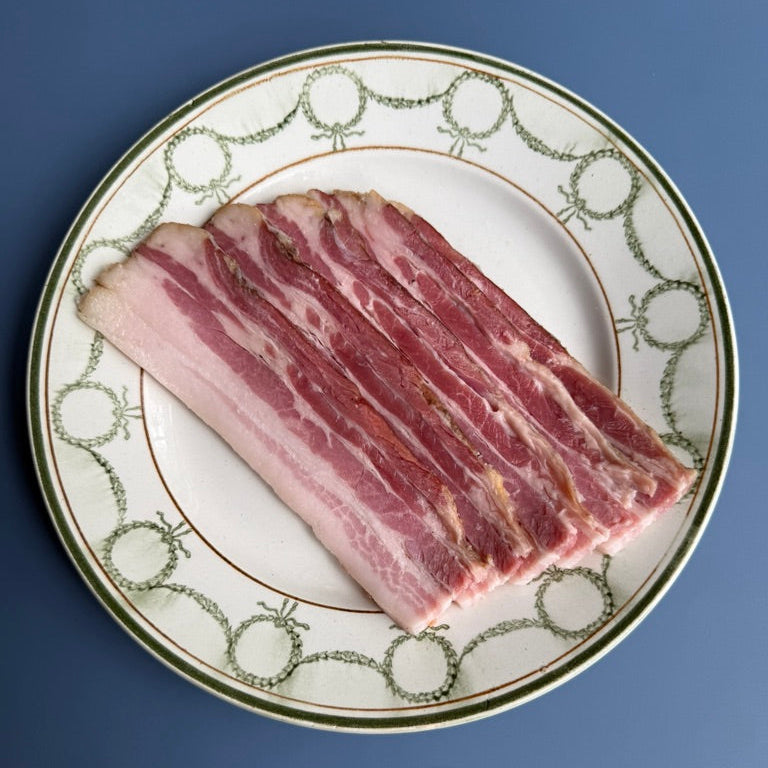 Hot Smoked Iberico Bacon (250g)