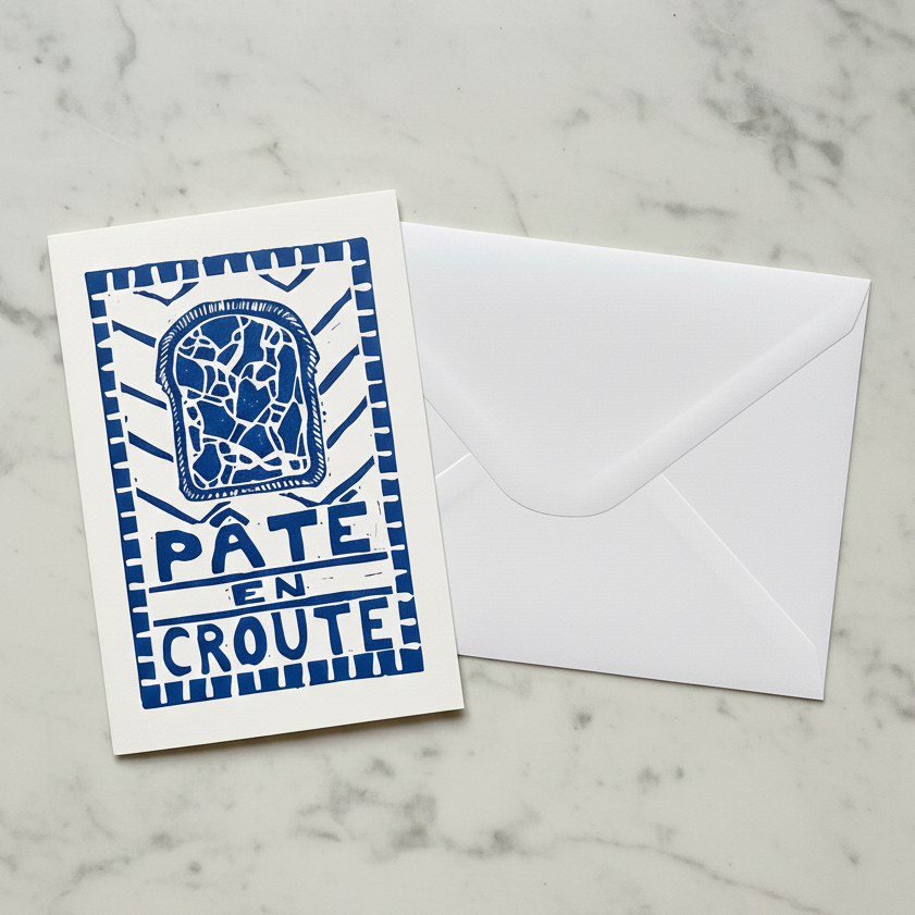 Physical Gift Card on Hand Printed Laura Marling Postcard