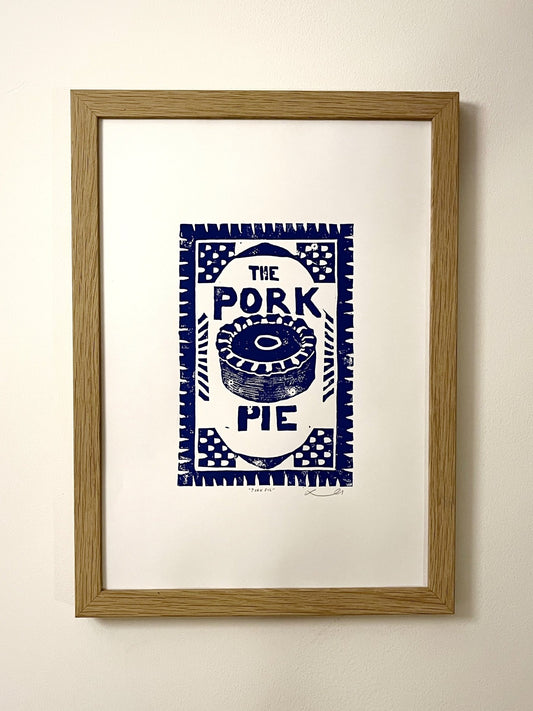 Pork Pie Print (A3)