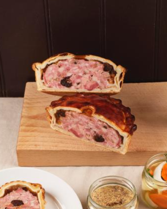 Pork, Game & Prune Pie